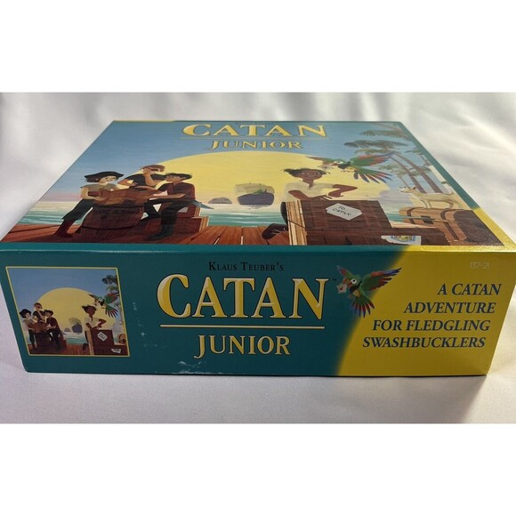 Klaus Teuber's Catan Junior 2nd Edition Board Game Family Kids Settlers Complete - Picture 3 of 16